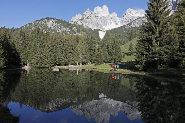 Der Rundweg am Filzmooser Almsee © TVB Filzmoos / Herbert Raffalt