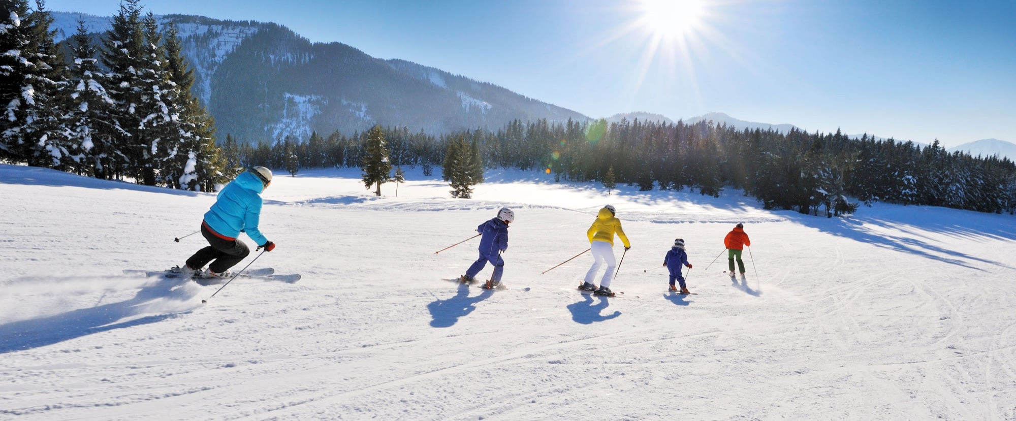 Skifahren mit der Familie in Filzmoos, Ski amadé